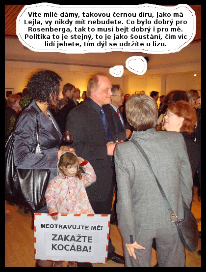 Koc�be, di u� do hajzlu