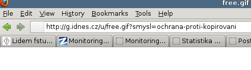 idnes ochrana proti kop�rov�n�