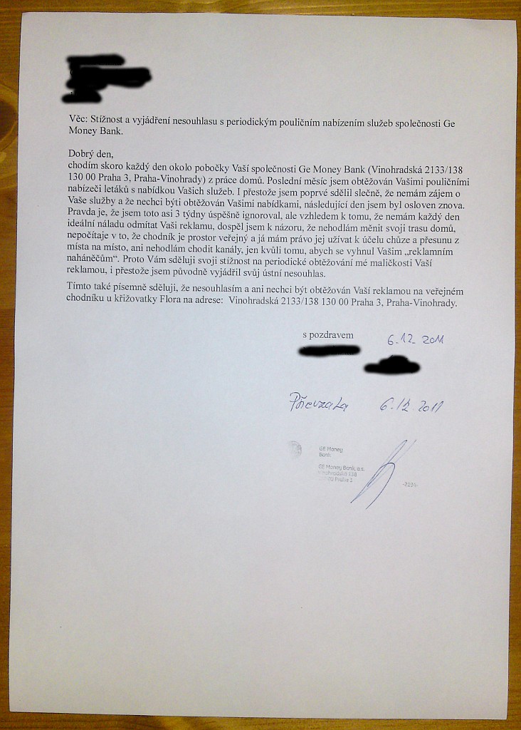 St��nost GE Money Bank