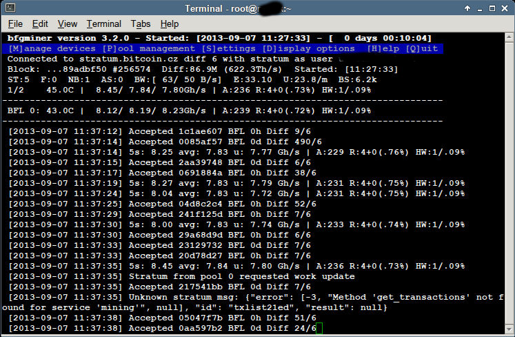 bitforce jalapeno hashing