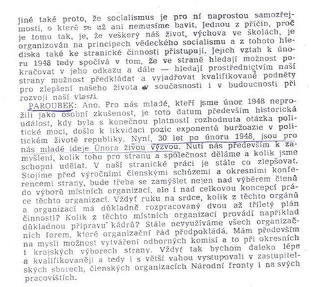 Paroubek �nor 1948