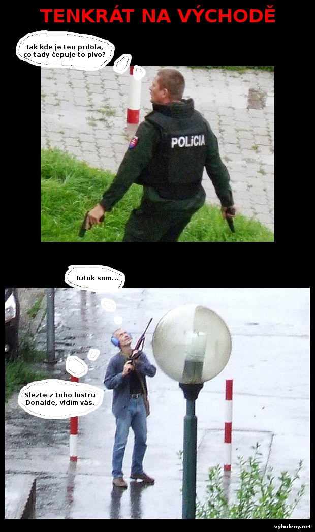 tenkr�t na v�chod�