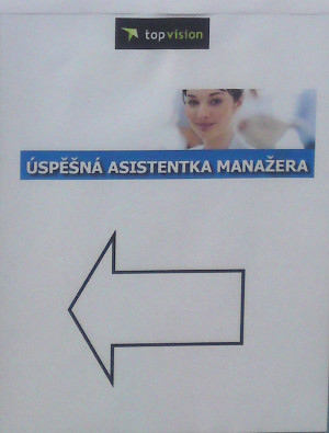 �sp�n� asistentka mana�era