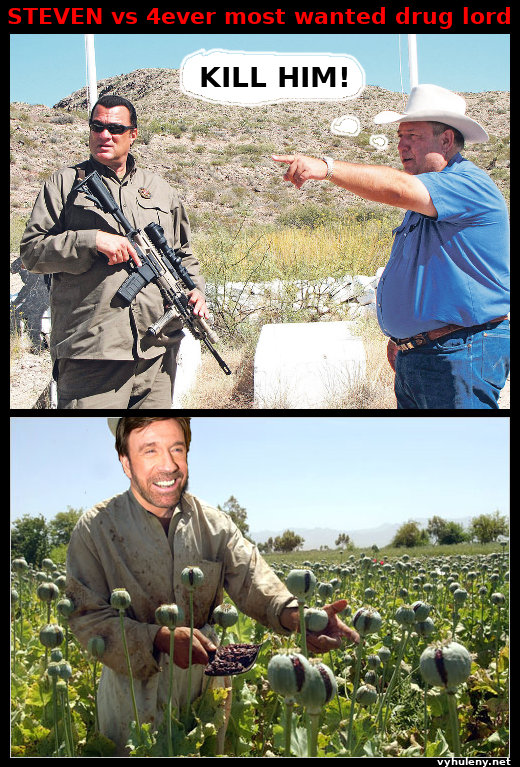 Steven Seagal vs Chuck Norris