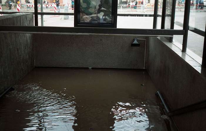 metro florenc povodn� 2002